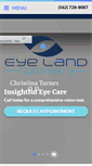 Mobile Screenshot of eyelandoptometry.com